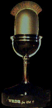 WRDR promotional mic